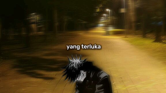 lirik lagu x anime (megumi fushiguro)