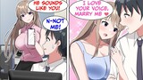 I'm A Popular Streamer And My Hot Colleague Knows The Secret (RomCom Manga Dub)