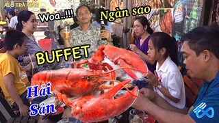 Cùng thưởng thức BUFFET, BÚT PHÊ Hải Sản Tôm, đồ nướng, lẩu,.. thỏa thích chọn lựa nhiều món ngon!