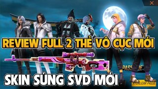 [Free Fire] Review Full 2 Mùa Thẻ Vô Cực Mới Mùa 30 Và 31Cực Đẹp Và Đáng Mua, Review Skin Súng Mới