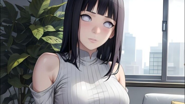 BEGINI AJA MANIS BANGET HINATA