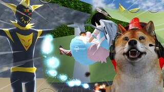 MENGALAHKAN ULTRAMAN JAHAT!!! - Sakura School Simulator #9