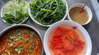 cách làm mắm chưn bằng sát đậu sanh.món chay.