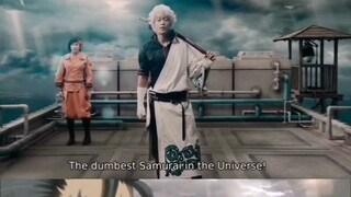 Gintama clash between Gintoki the white demon vs benizakura the Butcher