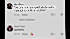 awali dengan "bismillah" dan akhiri dengan "Alhamdulillah" 🤲