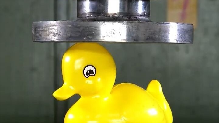 【Máy ép thủy lực ép mọi thứ】Vịt vàng nhỏ