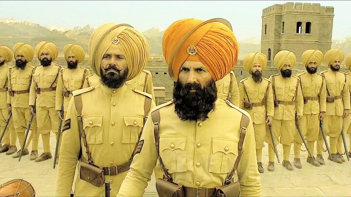 21 British Indian Army Fought Against 10,000 Pashtun Invaders