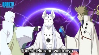 Munculnya Hagoromo, Toneri, dan Hamura Untuk Mengalahkan Shibai - Boruto Two Blue Vortex Part 81