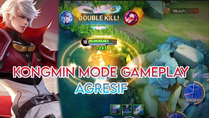 KONGMIN MODE GAMEPLAY AGRESIF