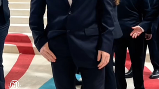 Fired from the Met Gala because he stole the spotlight by being too handsome?