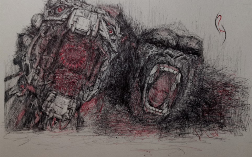 Cách vẽ King Kong bằng bút chì  Phim hoạt hình Trực tuyến