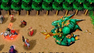 Dalam "Warcraft 3", dengan dukungan antek-antek dari semua ras, siapa yang dapat melawan Naga Royal 