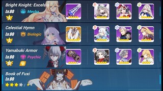 Q Singularis S Durandal VS Titant & Hierophant 880 (898) Red Lotus 176Eh | Honkai Impact 3