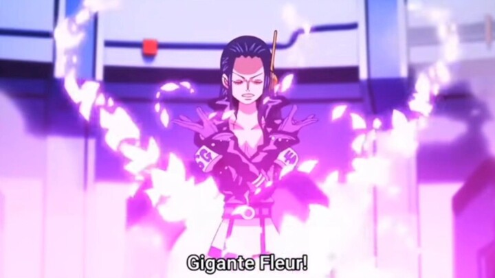 Moment epic NICO ROBIN saat menggunakan kekuatan nya