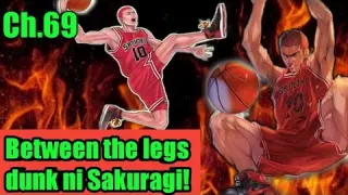 Slam Dunk 2 | Ch.69 | Shohoku vs kainan | Part 7 | Between the legs dunk | Manga Version