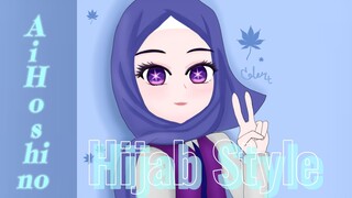 Ai Hoshino Pakai Hijab Pashmina