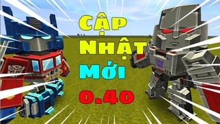 [Mini World] Người máy biến hình - Phiên bản mới có gì 0.40