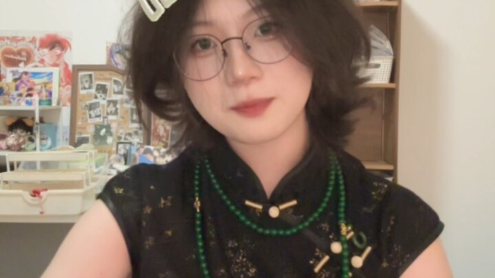 您完全不锻炼的是吗？ 终于摇上了 旗袍初体验^^