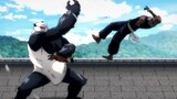 呪術廻戦 16! Itadori vs Aoi, Panda frantically turned into "Gorilla" - 東堂 葵 vs 虎杖 悠仁、パンダは必死に「ゴリラ」に変わった