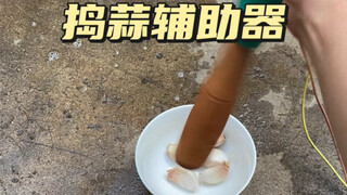 捣蒜辅助器