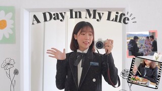 A DAY IN MY LIFE | MỘT NGÀY CỦA DU HỌC SINH THUỴ SĨ 🇨🇭| Tiêm vaccine Covid, đèn Sunset, làm kimchi