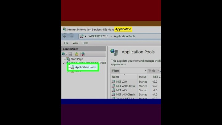 How to Restart Application Pool in IIS Manager