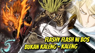 FLASHY FLASH BERTARUNG SENDIRIAN MELAWAN 2 NINJA HEBAT SEKALIGUS | MANGA OPM CHAPTER 95