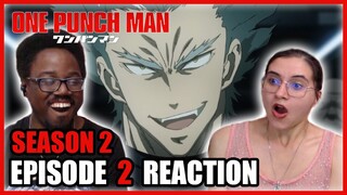GAROU IS A MONSTER! | One Punch Man Season 2 Episode 2 Reaction