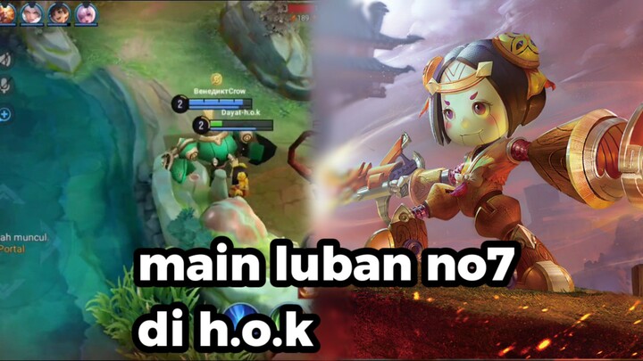 main luban no7 di honor of king