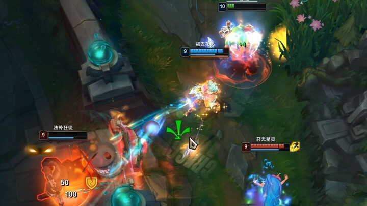 Rather than being fierce in lane, it’s better to farm safely under the tower.
