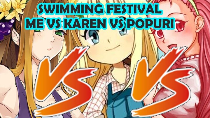 ME VS KAREN VS POPURI DI SWIMMING FESTIVAL