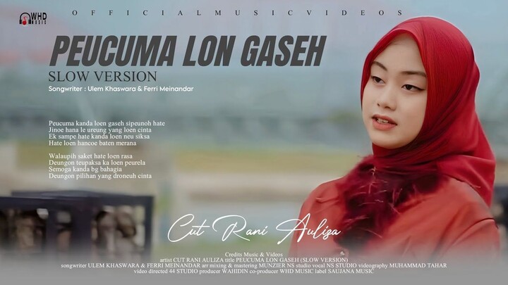 Cut Rani Auliza - Peucuma Lon Gaseh - Slow Version (Official Music Video)