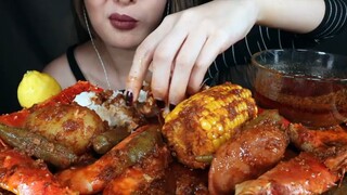 MUKBANG SEAFOOD ASMR YUMMY