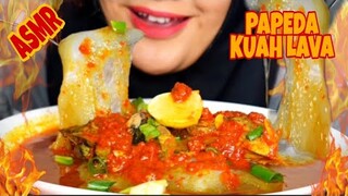 ASMR PAPEDA ||PAPEDA IKAN KUAH LAVA| PEDAS MAMPUS || MAKANAN KHAS INDONESIAN TIMUR