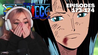 ROBIN FINDS SHANDORA??? | One Piece Episode 173 & 174 Reaction