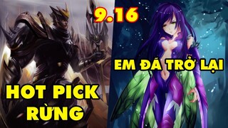 Top 5 vị tướng ĐI RỪNG cực HOT LMHT 9.16: Sát Thủ Kha'zix trở lại - Ác mộng Nocturne