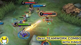 Best TEAMWORK in Mobile Legends with HAGO CHAT GROUP