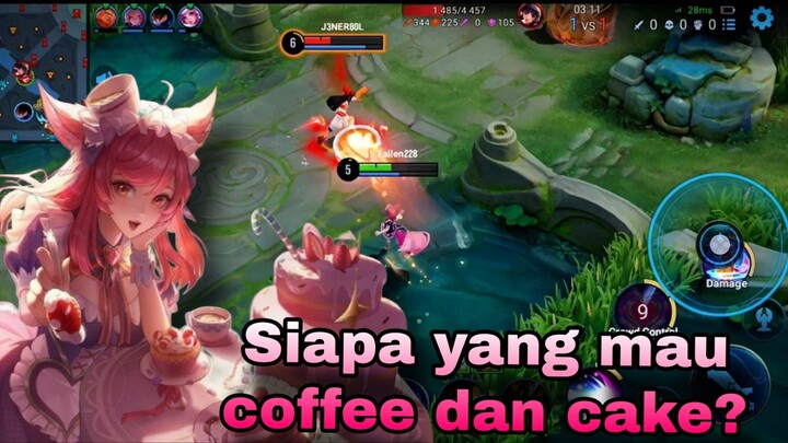 coffe dan cake nona?