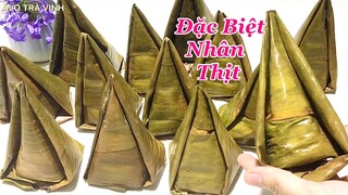 Bánh quê với Nhân Thịt thơm ngon chống ngán ngày Tết, Bánh dẻo mềm không bị cứng dù để qua ngày