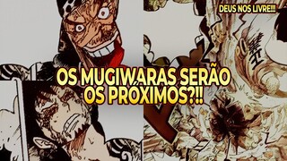 One Piece Capítulo 1081 - GARP TRUCIDA AOKIJI!!! BARBA NEGRA ATROPELA O BANDO DO LAW!!!