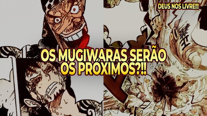 One Piece Capítulo 1081 - GARP TRUCIDA AOKIJI!!! BARBA NEGRA ATROPELA O BANDO DO LAW!!!