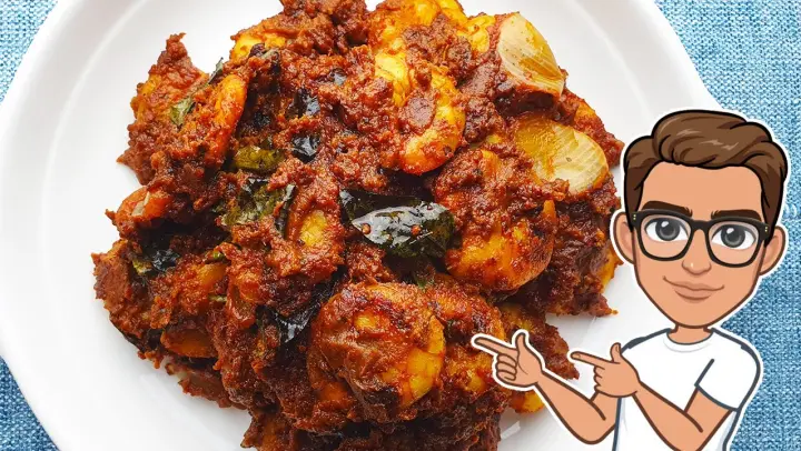 Prawn Biryani Chicken Ghee Roast Birthday Special Cooking Tasty Biryani Chicken Roast Recipe Bilibili