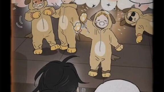Papa Wolf and the Puppy