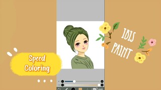 SPEED COLORING VIDEO (USING IBIS PAINT)