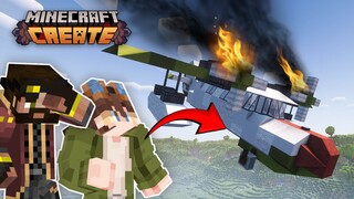 Series finale in Minecraft Create Mod! Everything's fine.