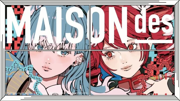 [Chinese CC Subtitles] MAISONdes feat. Kobo Kanaelu, Shouto Teto, Giga & TeddyLoid – “Hakeno Hada” [