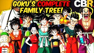 Dragon Ball: Goku's COMPLETE Family Tree!