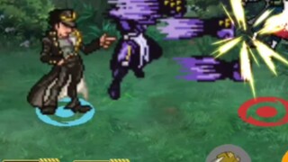 Jotaro's normal attack revealed [JOJO enters pixel Naruto]
