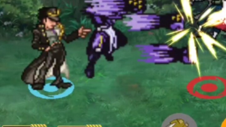 การโจมตีพื้นฐานของ Jotaro เผยให้เห็น [ความโกลาหลของ JoJo ใน Pixel Naruto]