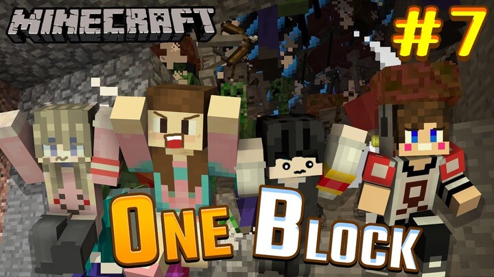 Minecraft One Block #7 - ซอมบี้เยอะเกินไปไหม